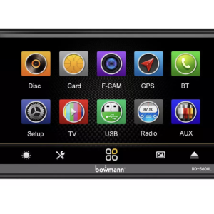 RADIO BOWMANN CON PANTALLA DE 7 PULGADAS TACTIL